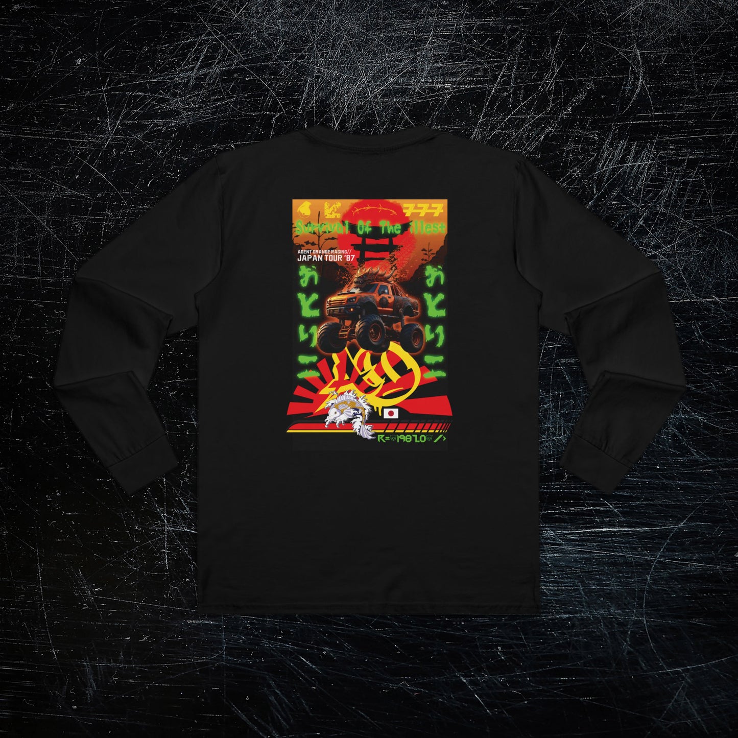 AGENT ORANGE // JAPAN TOUR 87 LONG SLEEVE T-SHIRT