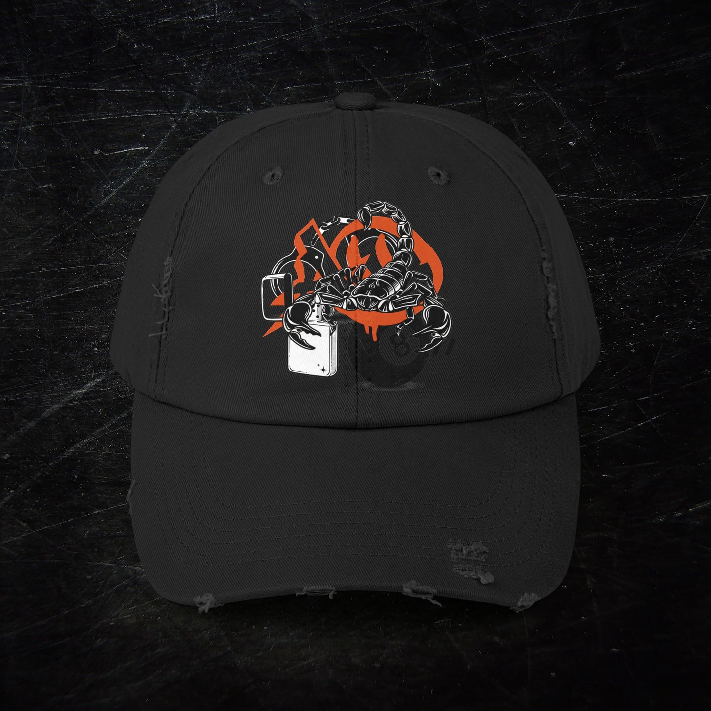 AGENT ORANGE // VICES DISTRESSED CAP