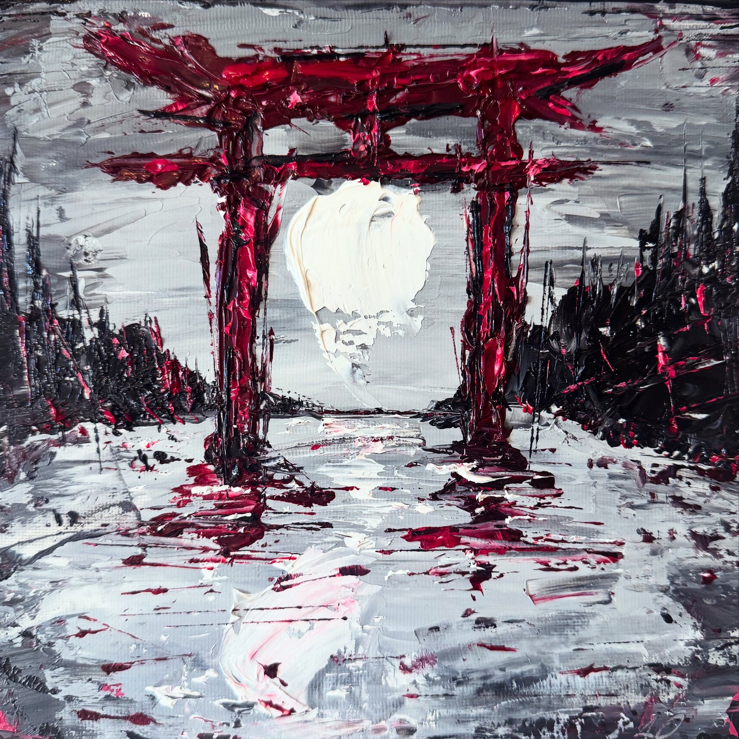 AGENT ORANGE // TORII GATE V3 OIL PAINTING
