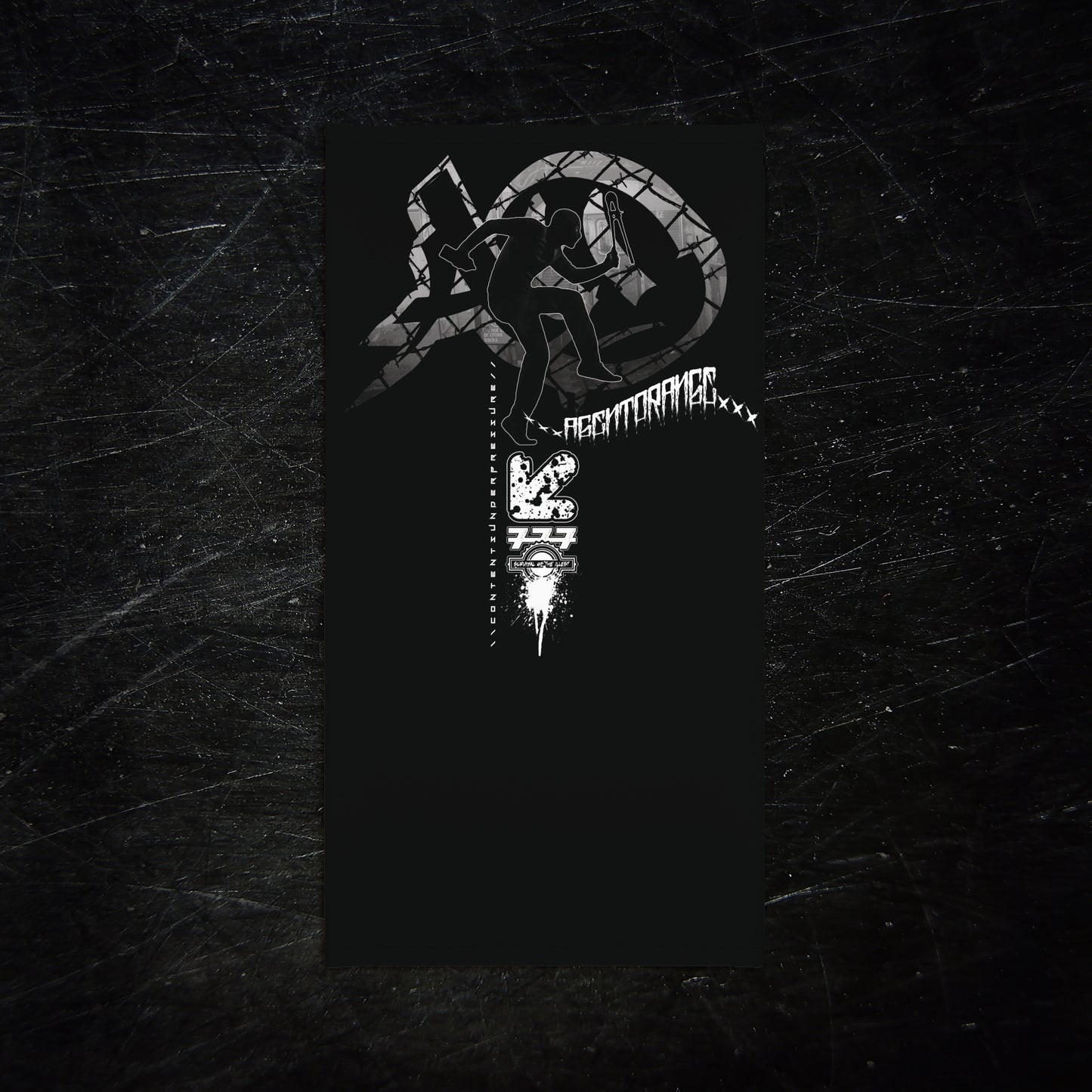 AGENT ORANGE // LINE GHOST MIDWEIGHT GAITER