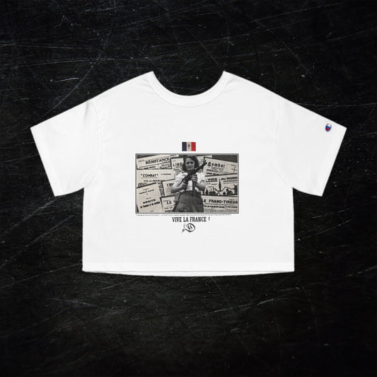 AGENT ORANGE // RESISTANCE CROPPED T-SHIRT