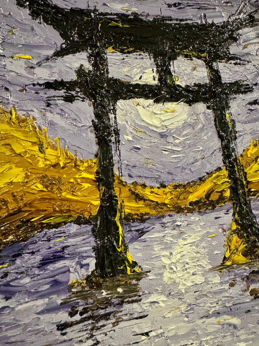 AGENT ORANGE // TORII GATE V2 OIL PAINTING
