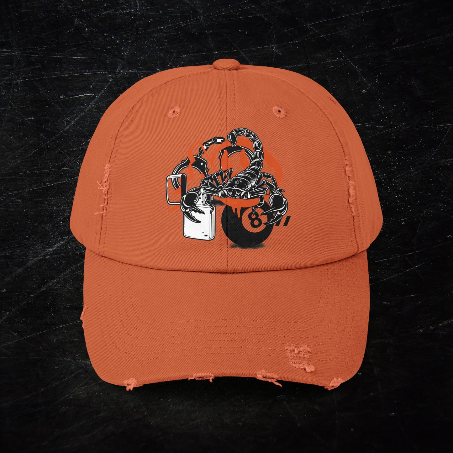 AGENT ORANGE // VICES DISTRESSED CAP