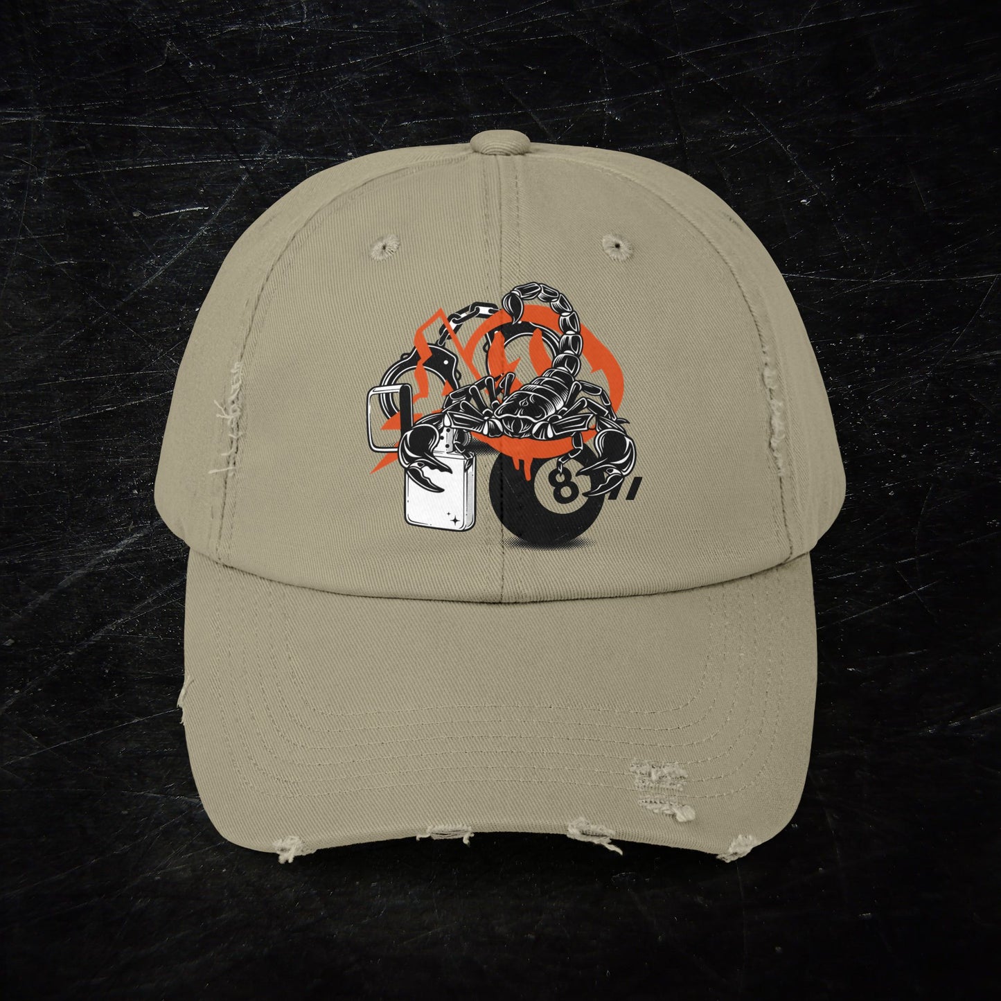 AGENT ORANGE // VICES DISTRESSED CAP