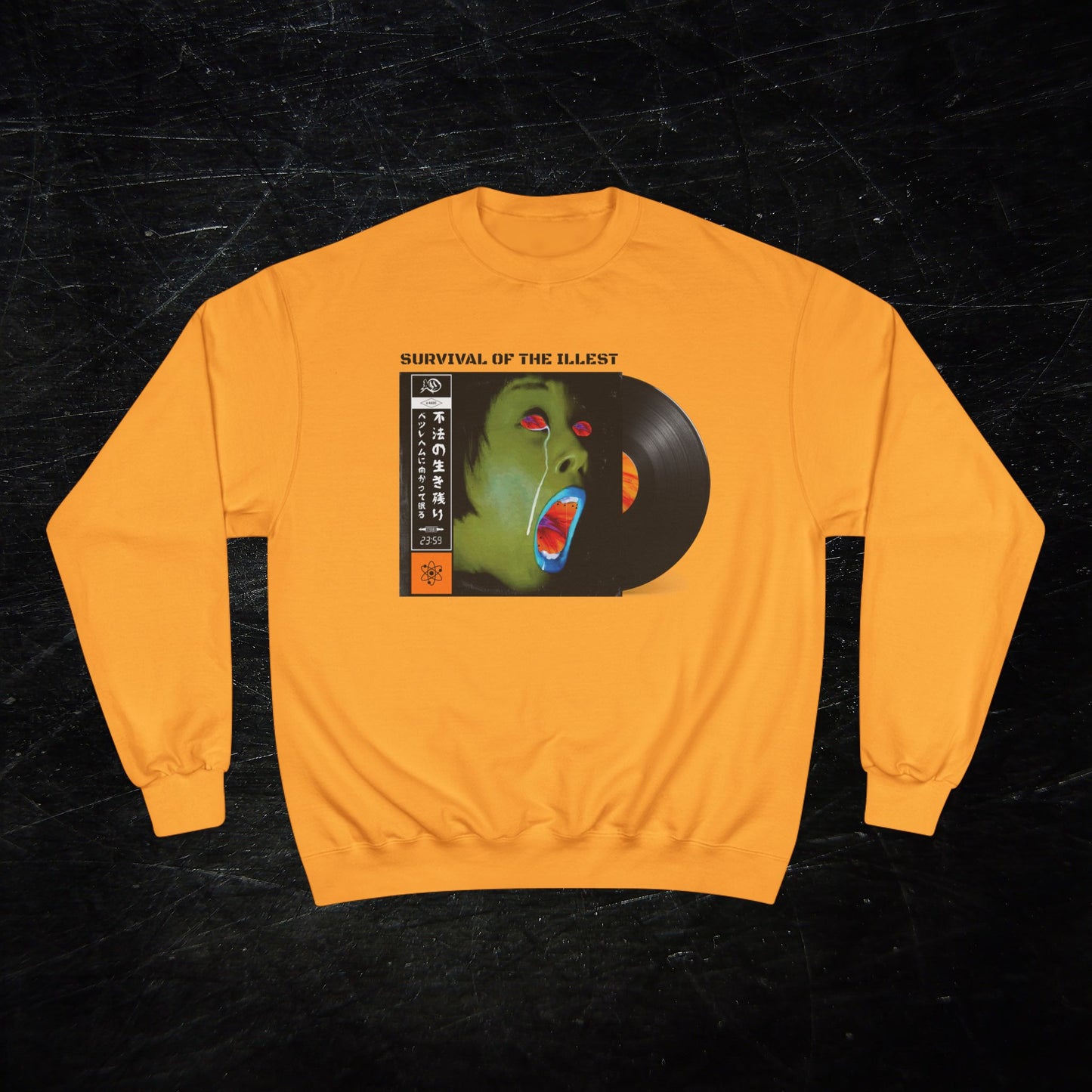 AGENT ORANGE // FUKUSHIMA FALLOUT CREWNECK SWEATER