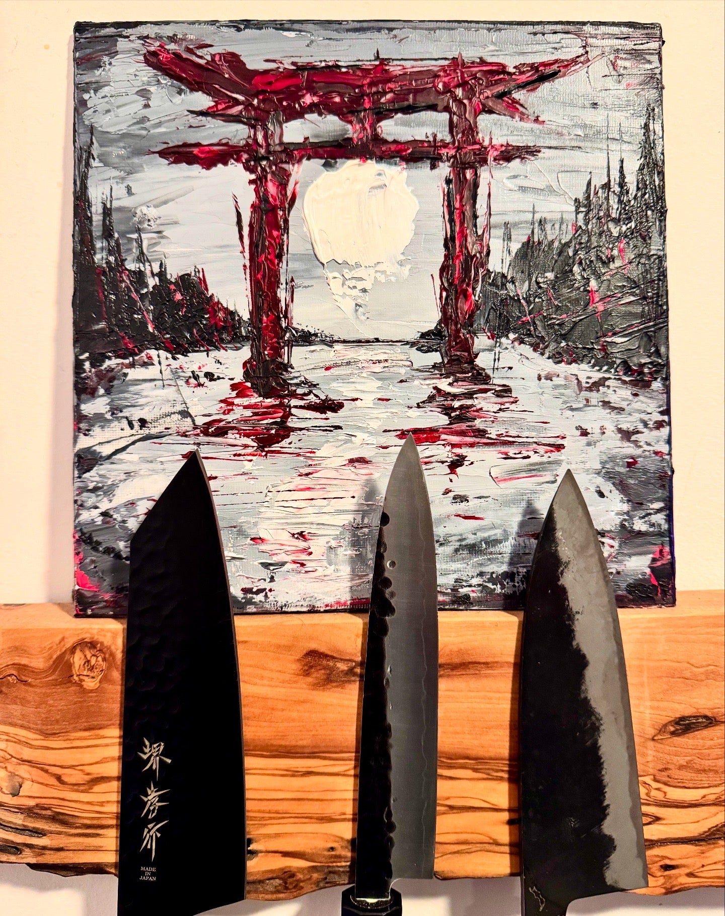 AGENT ORANGE // TORII GATE V3 OIL PAINTING