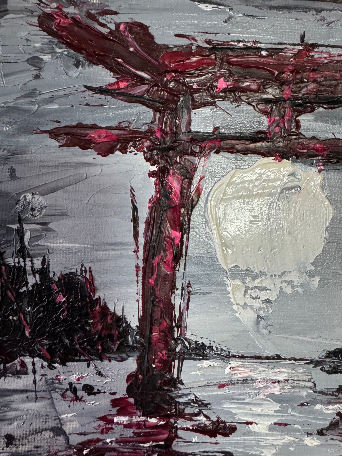 AGENT ORANGE // TORII GATE V3 OIL PAINTING