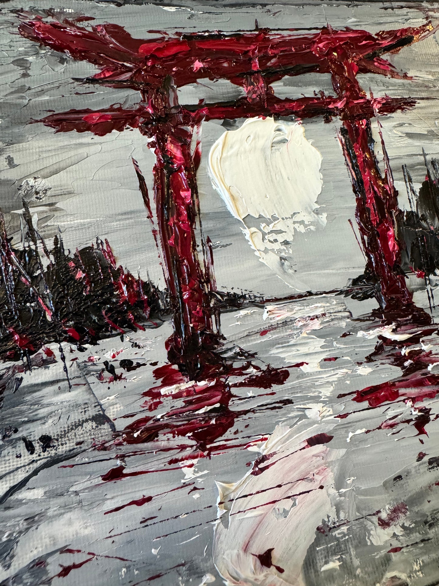 AGENT ORANGE // TORII GATE V3 OIL PAINTING