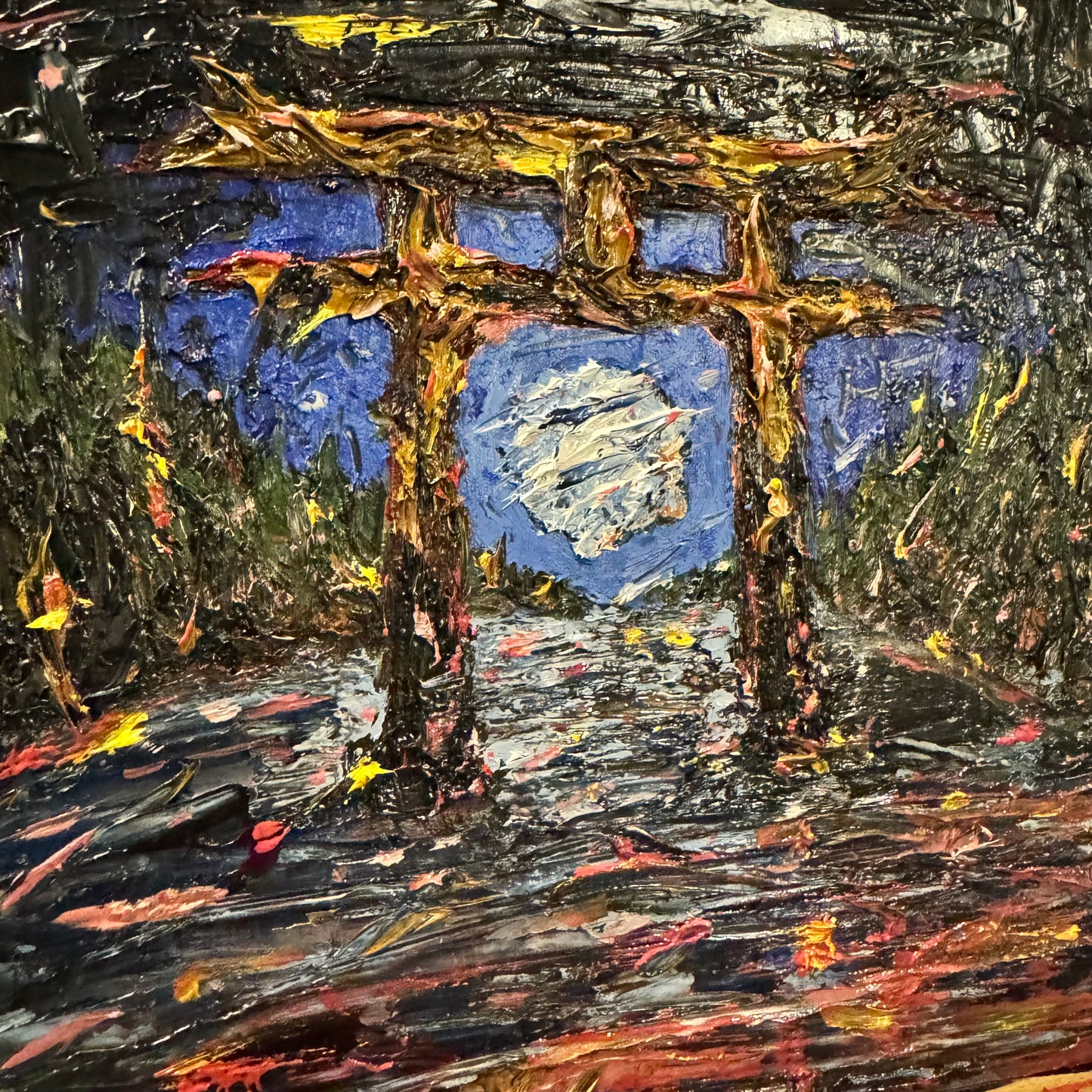AGENT ORANGE // TORII GATE V4 OIL PAINTING