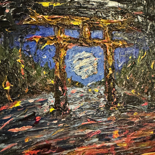AGENT ORANGE // TORII GATE V4 OIL PAINTING